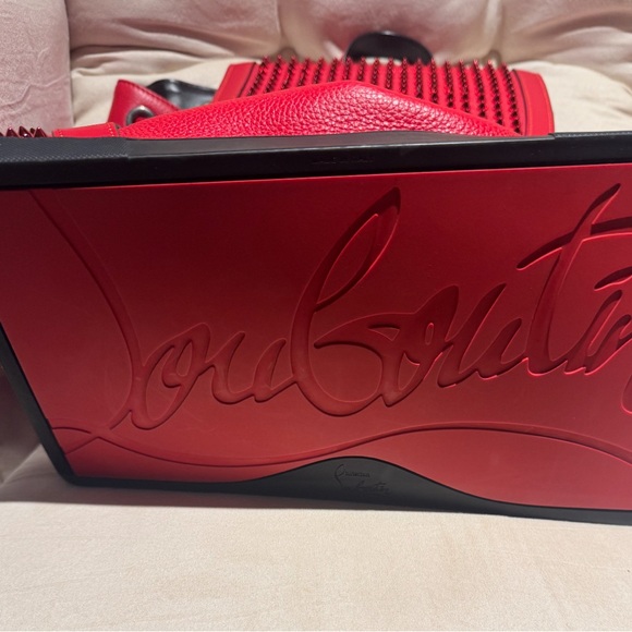 Christian Louboutin Explorafunk Studded Backpack – Red - Picture 3 of 3